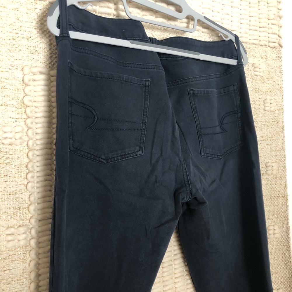 Navy American Eagle Jegging